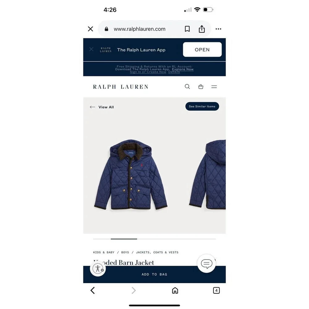 Ralph Lauren and North Face BUNDLE